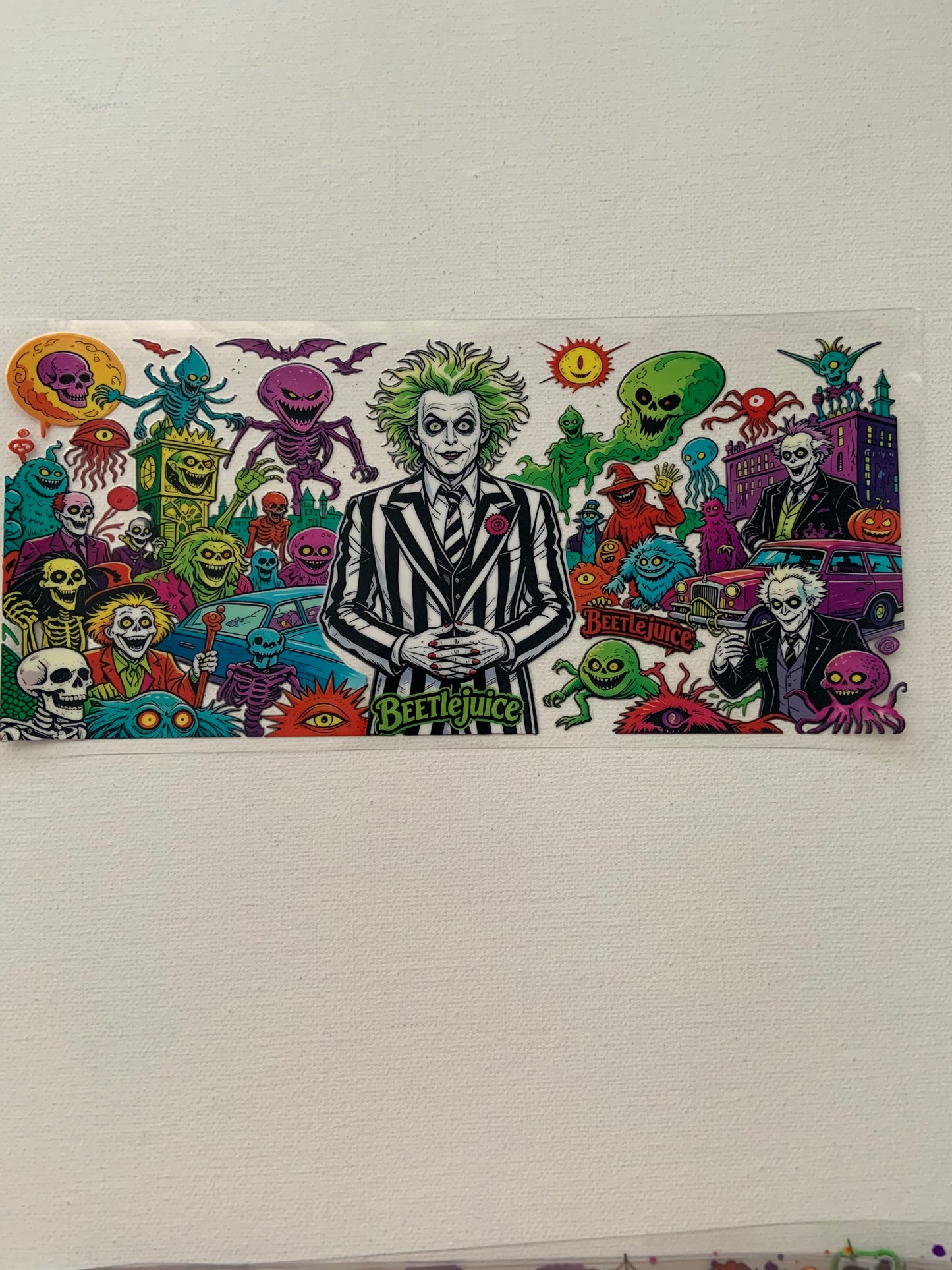 Beetlejuice decal