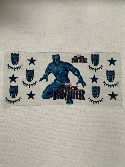 Black panther decal