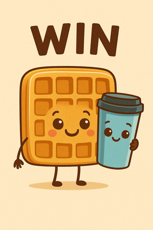 Waffle to win — let the fun begin!