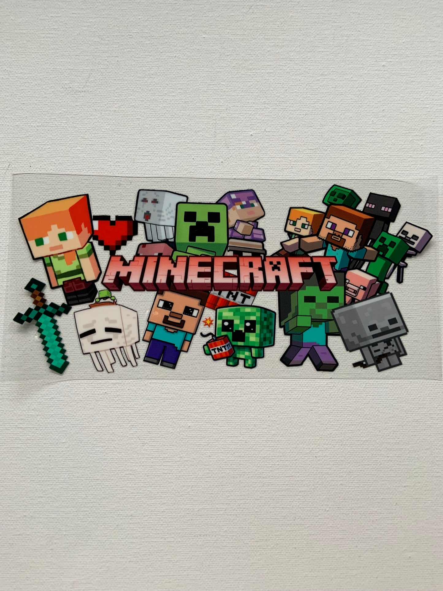 Minecraft decal