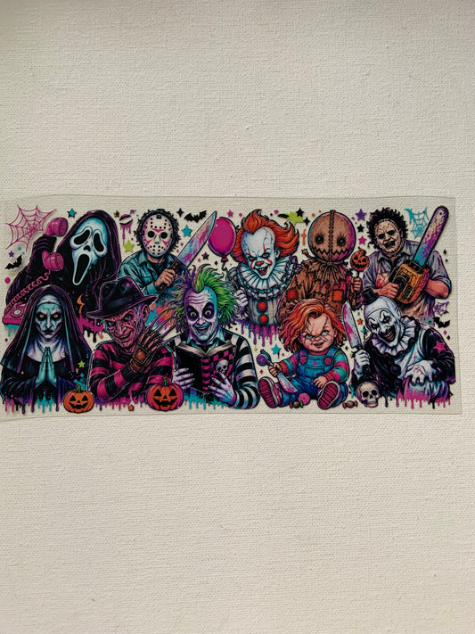 Horror movies decal