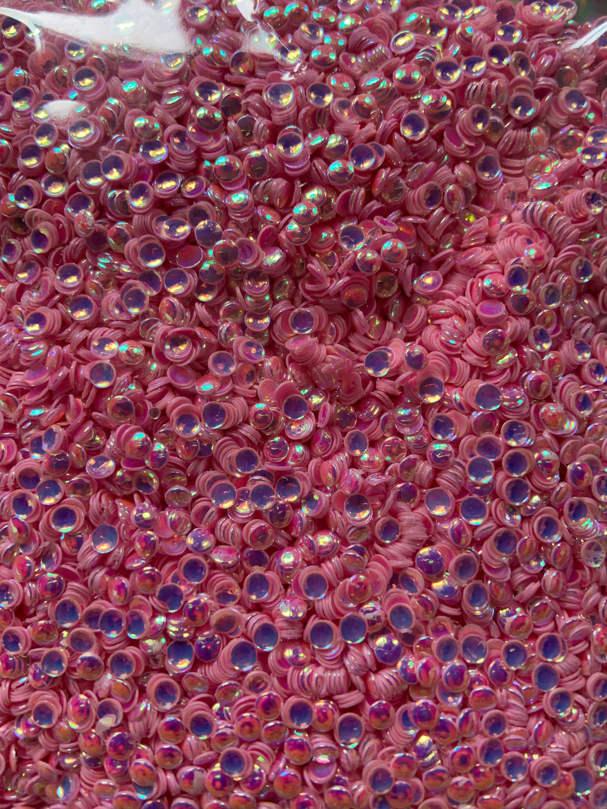 Big pro bubble glitter, pink, 2oz/56 grams