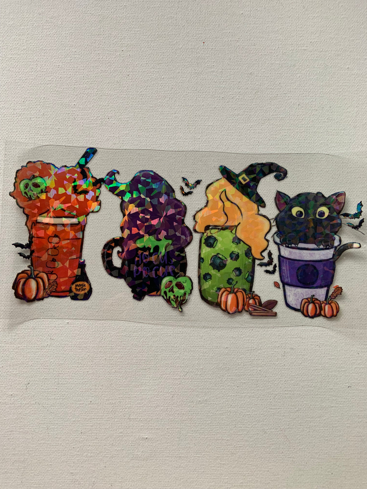 Hocus Pocus holographic decal
