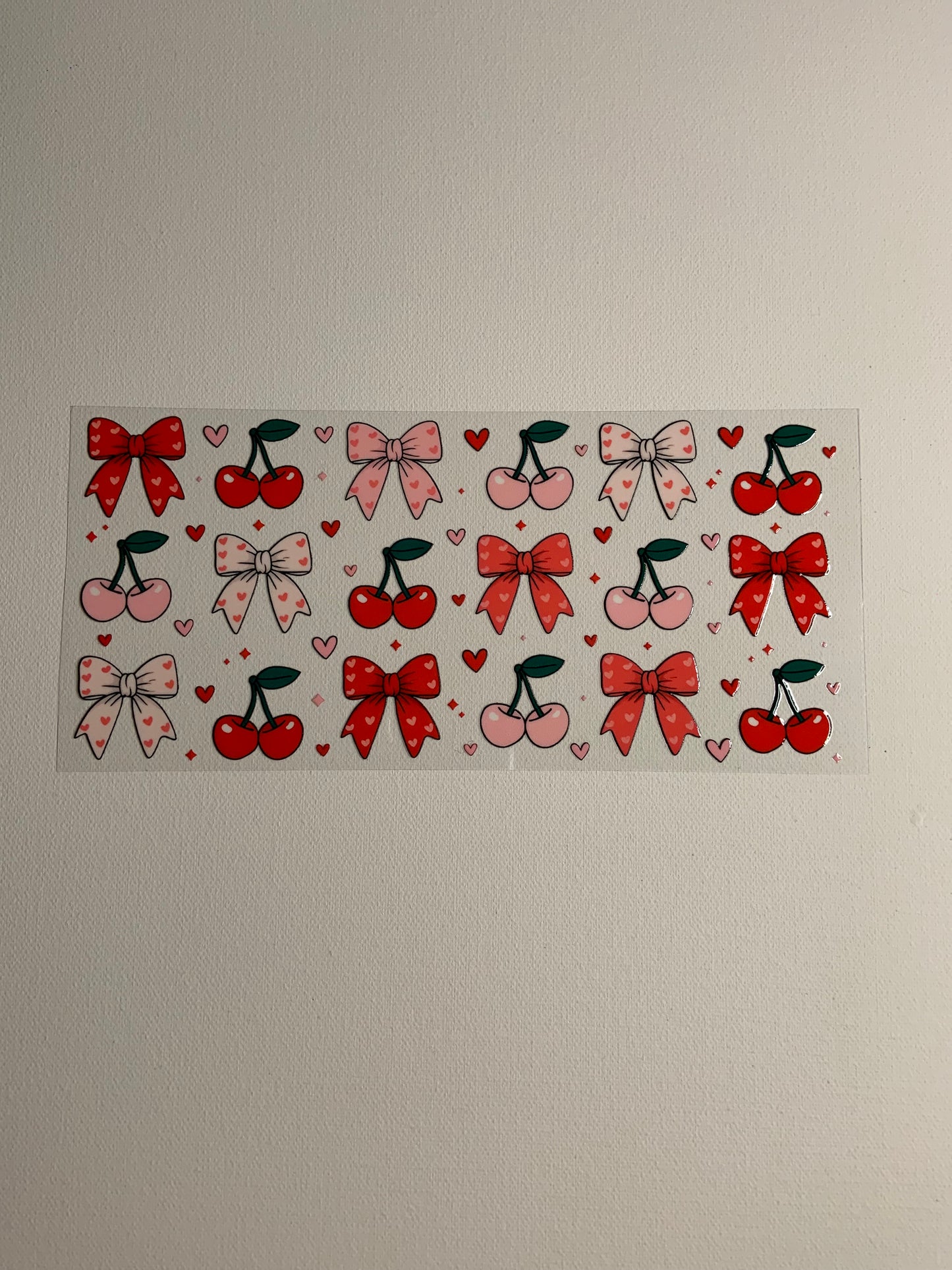 Cherries and Bows Decal