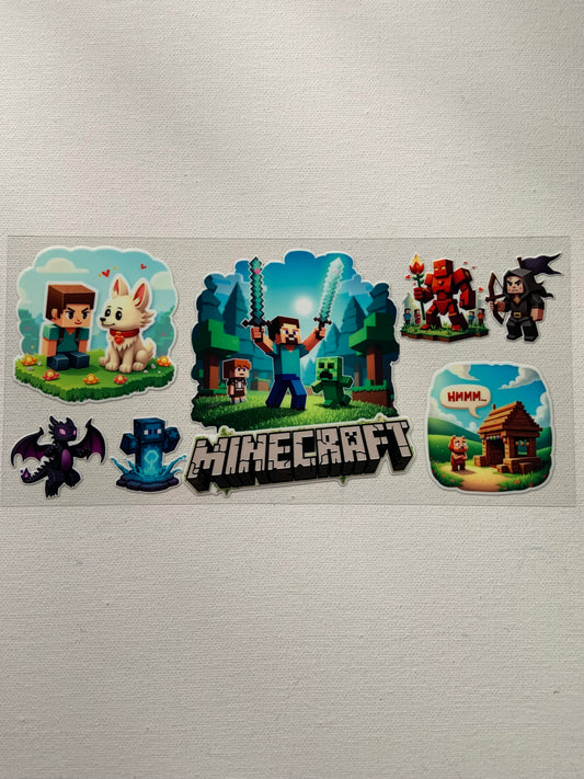 Minecraft decal