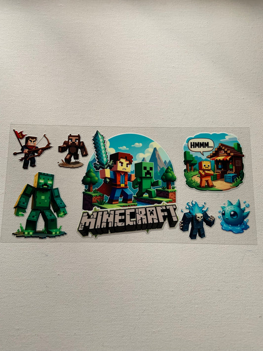 Minecraft decal