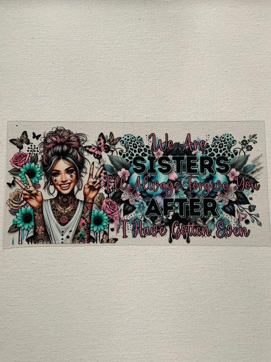 Tattoo girl decal