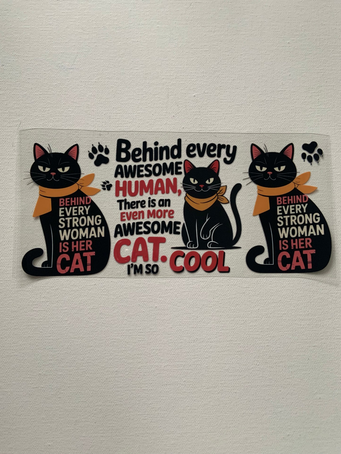 Cat decal