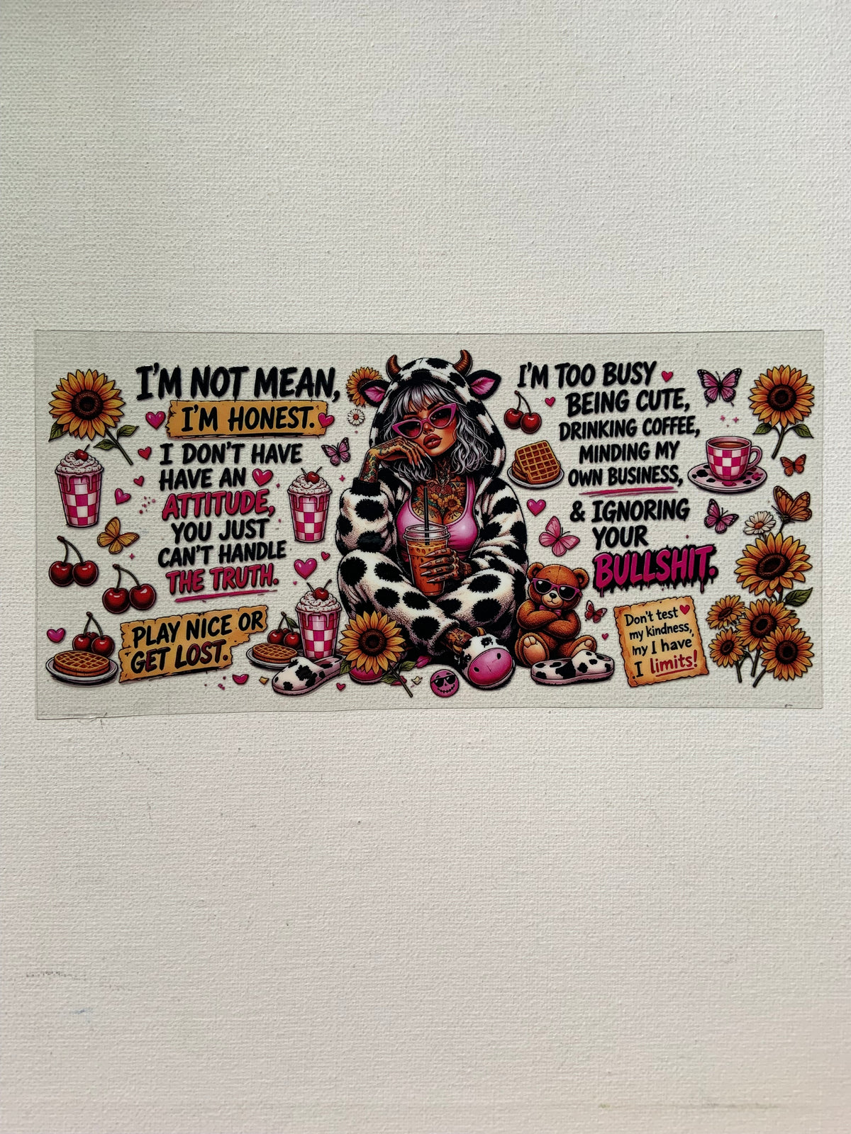 Self power decal
