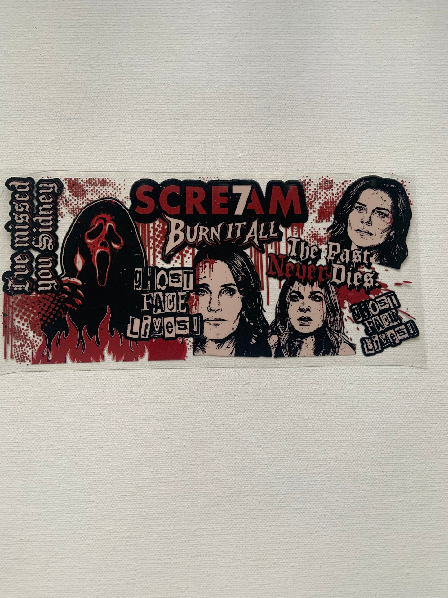 Scream decal