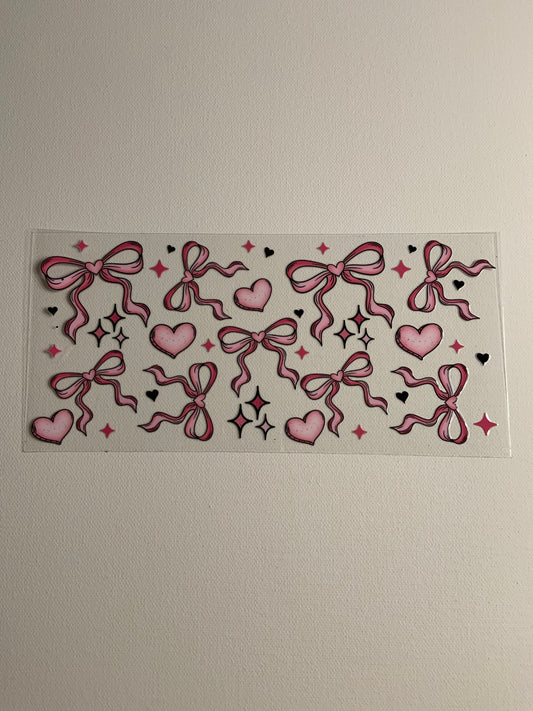 Pink Bows Decal