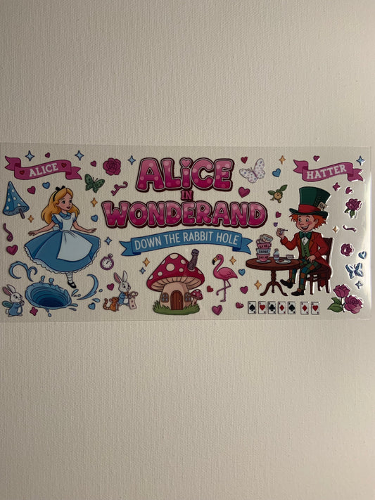 Alice in Wonderland Decal