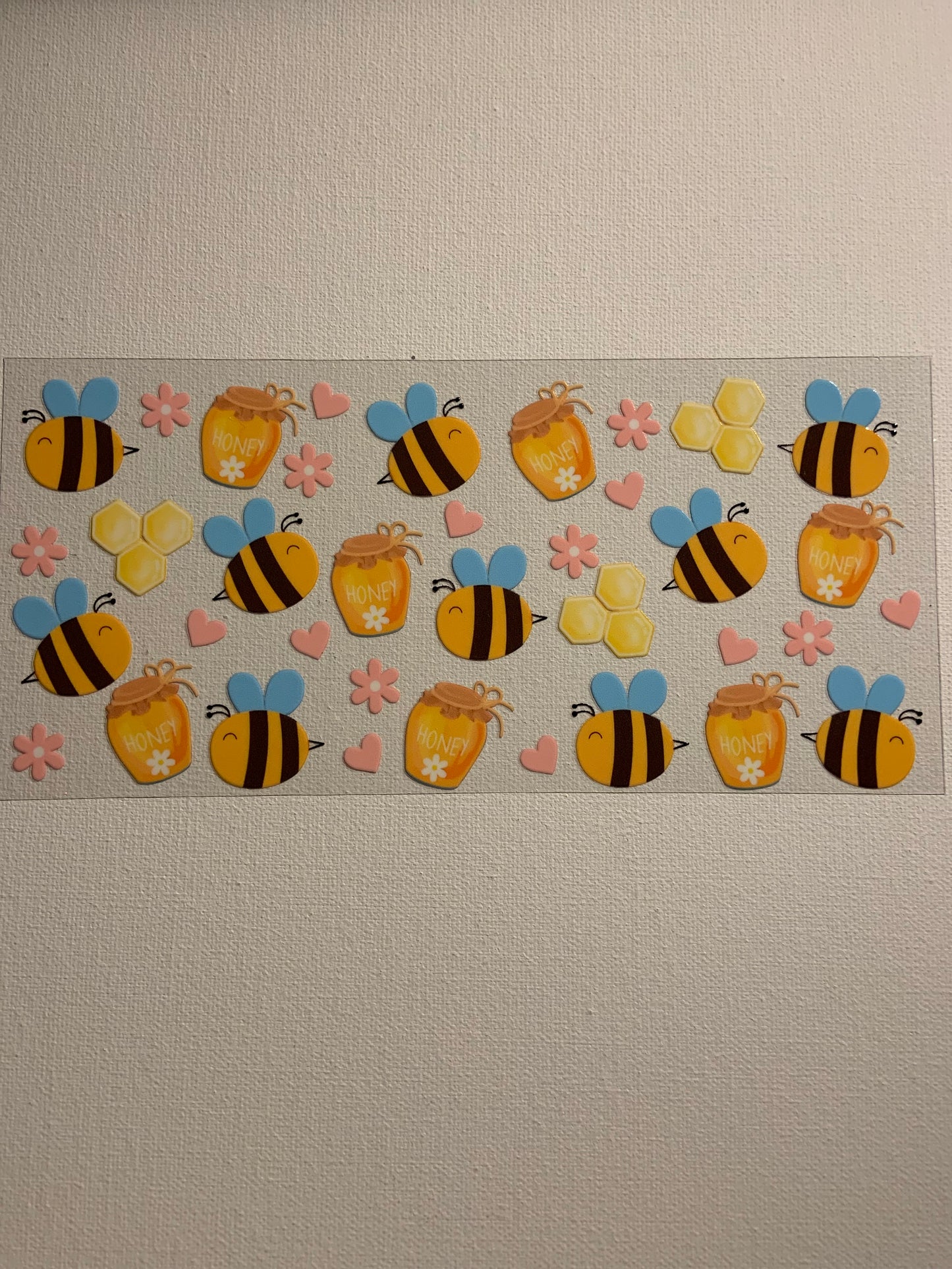 Bees and Honey Pots Decal