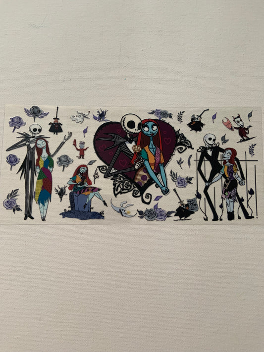 Jack and Sally decal