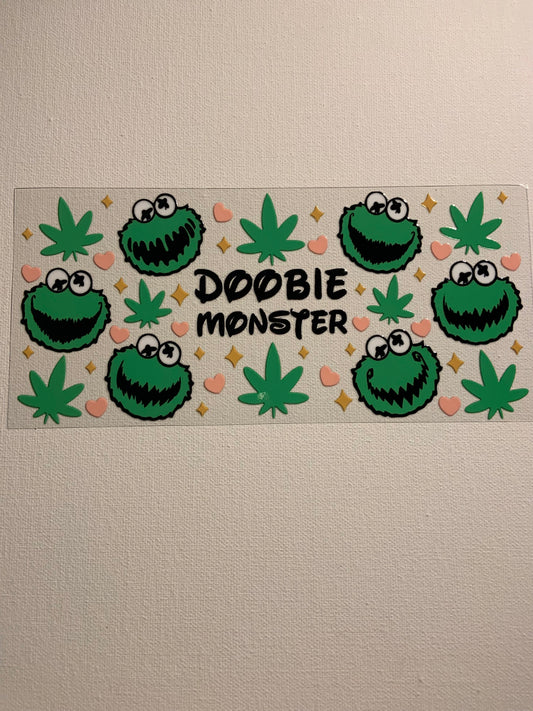 Doobie Monster Decal
