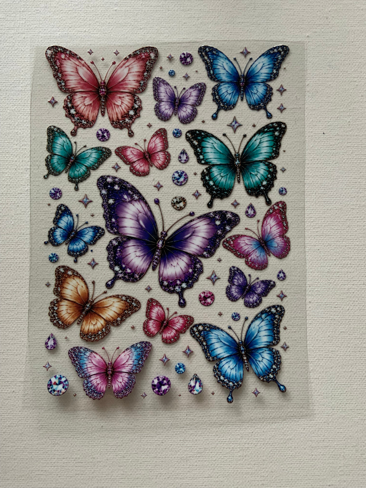 Butterflies decal for notebook ( for buying notebook click on Homepage)