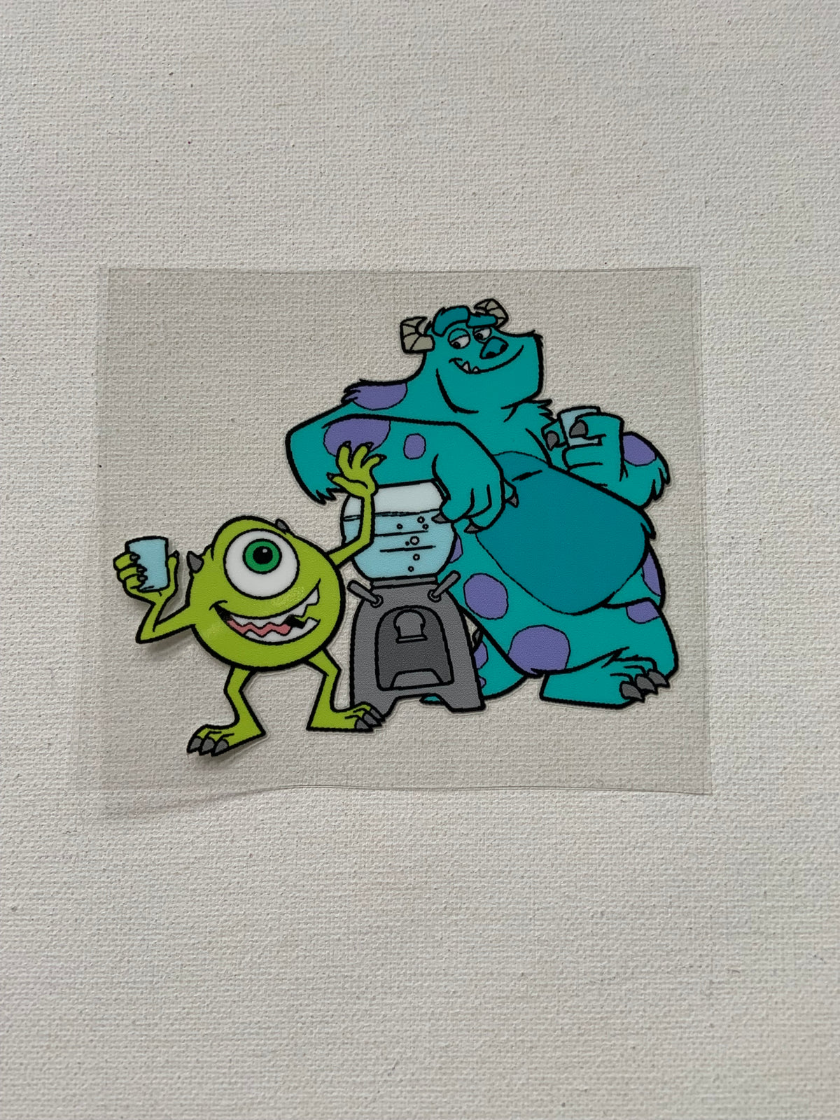 Small decal monsters inc