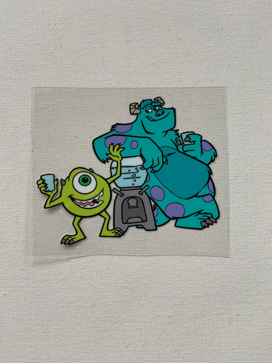 Small decal monsters inc