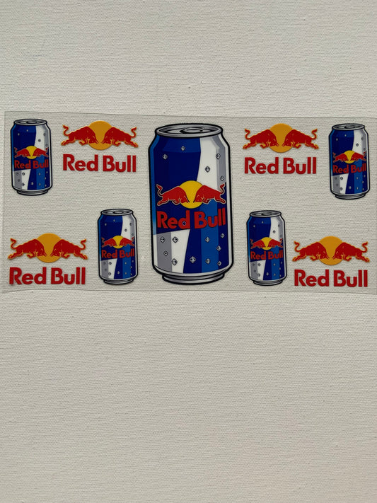 Red bull decal