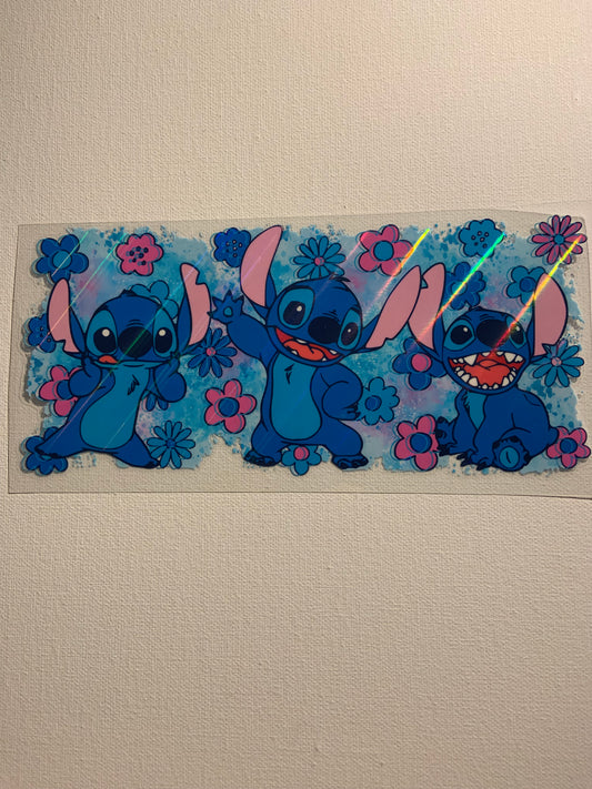 Stitch Holographic Decal