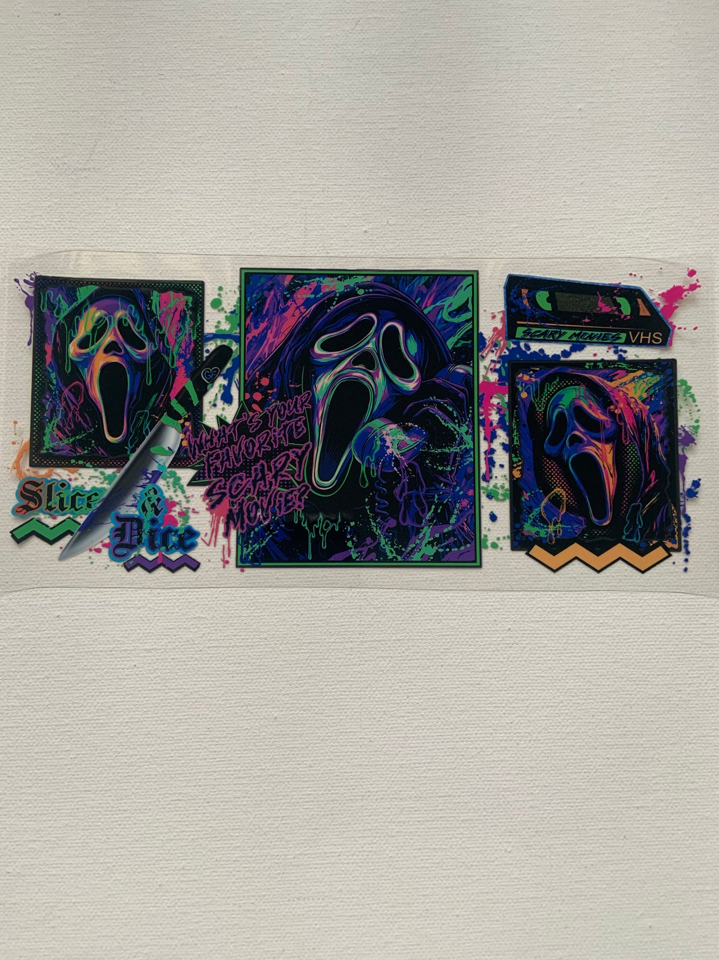 Scream decal