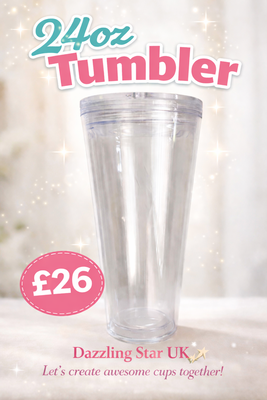 24oz Tumber to create your awesome cup