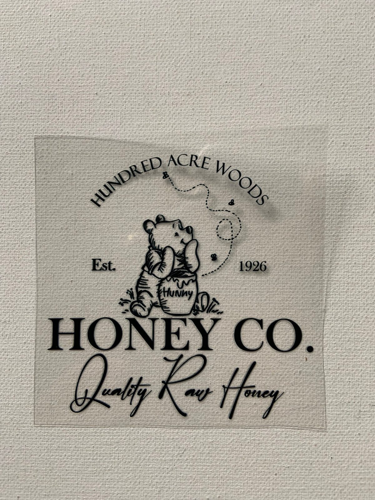 Small decal winnie the pooh