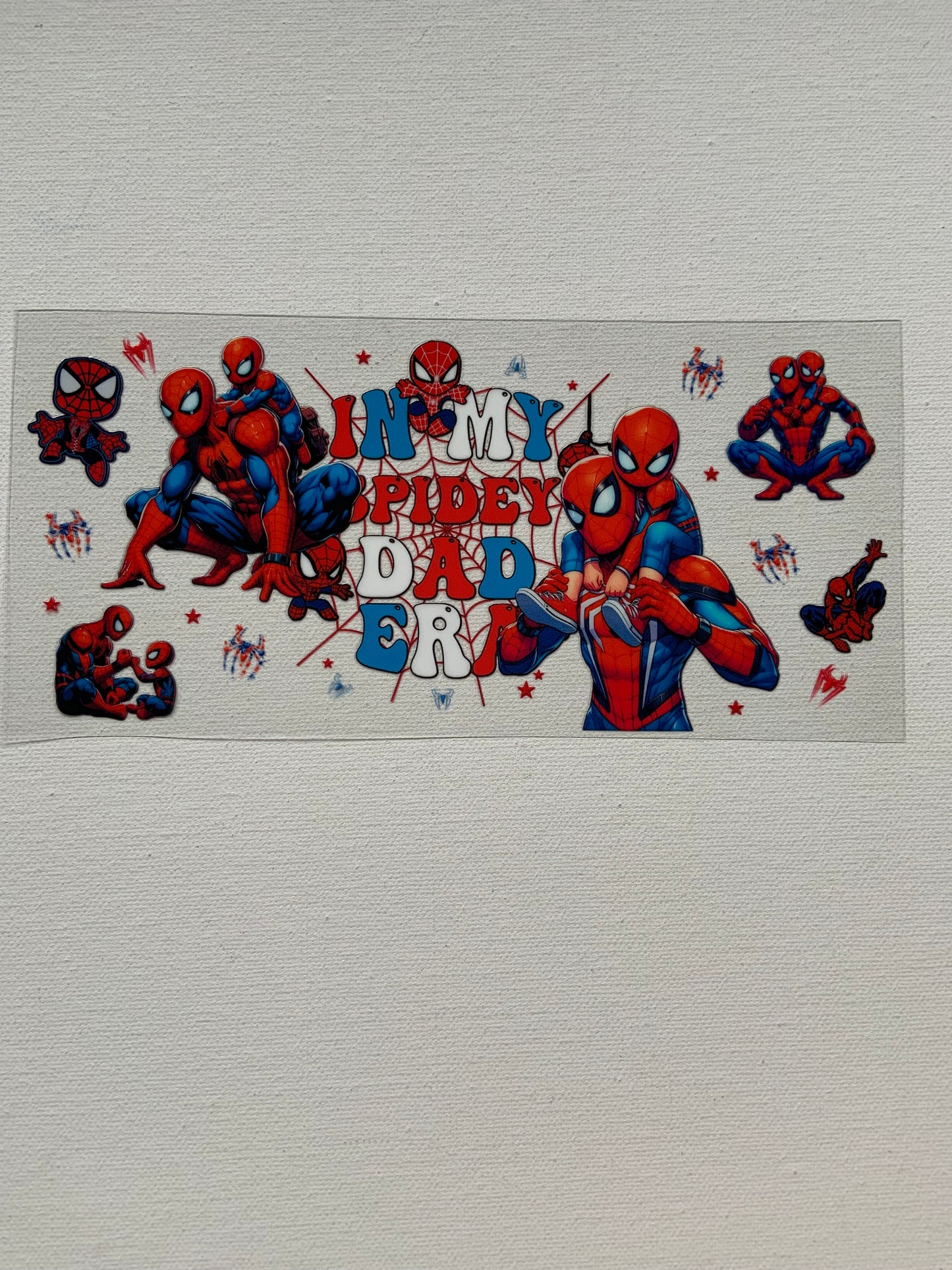 Spidey dad decal