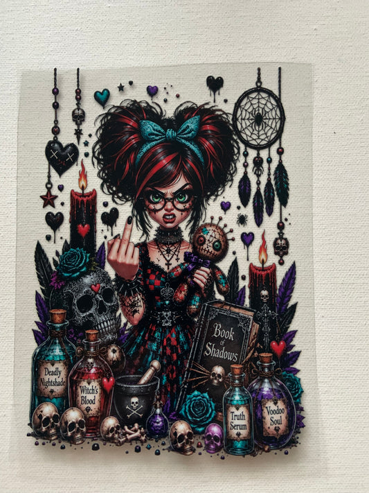 Girl decal for notebook ( for buying notebook click on Homepage)