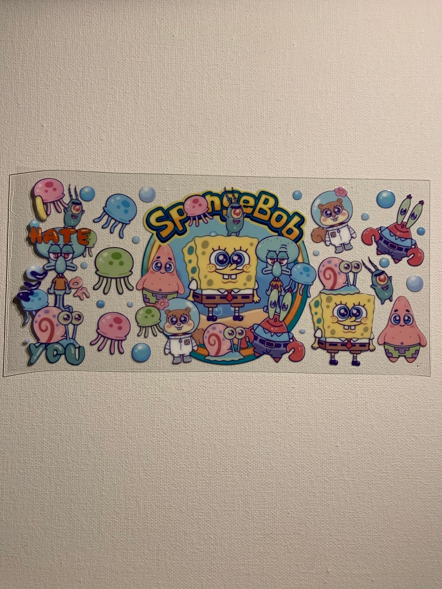 SpongeBob Decal