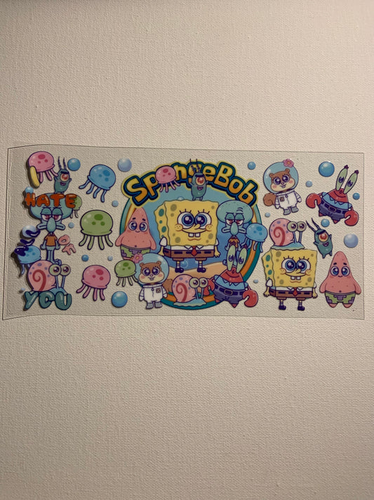 SpongeBob Decal