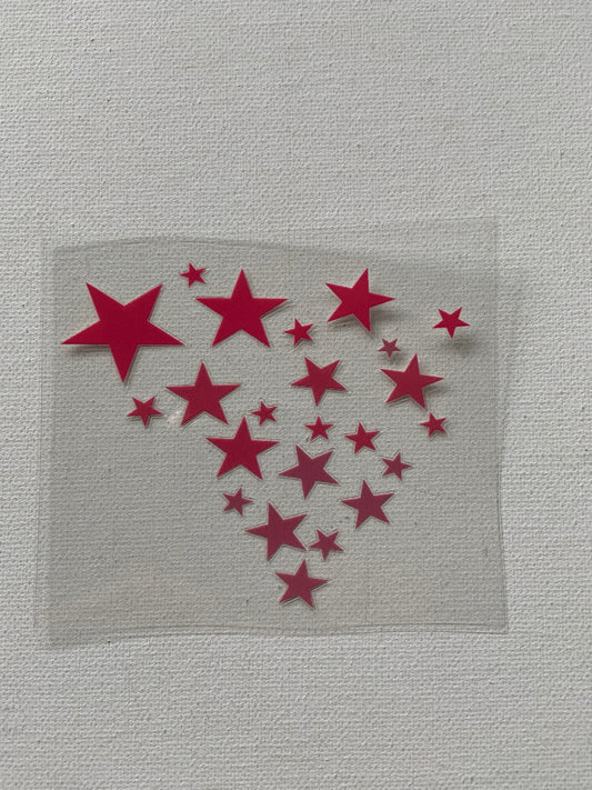 Stars small decal