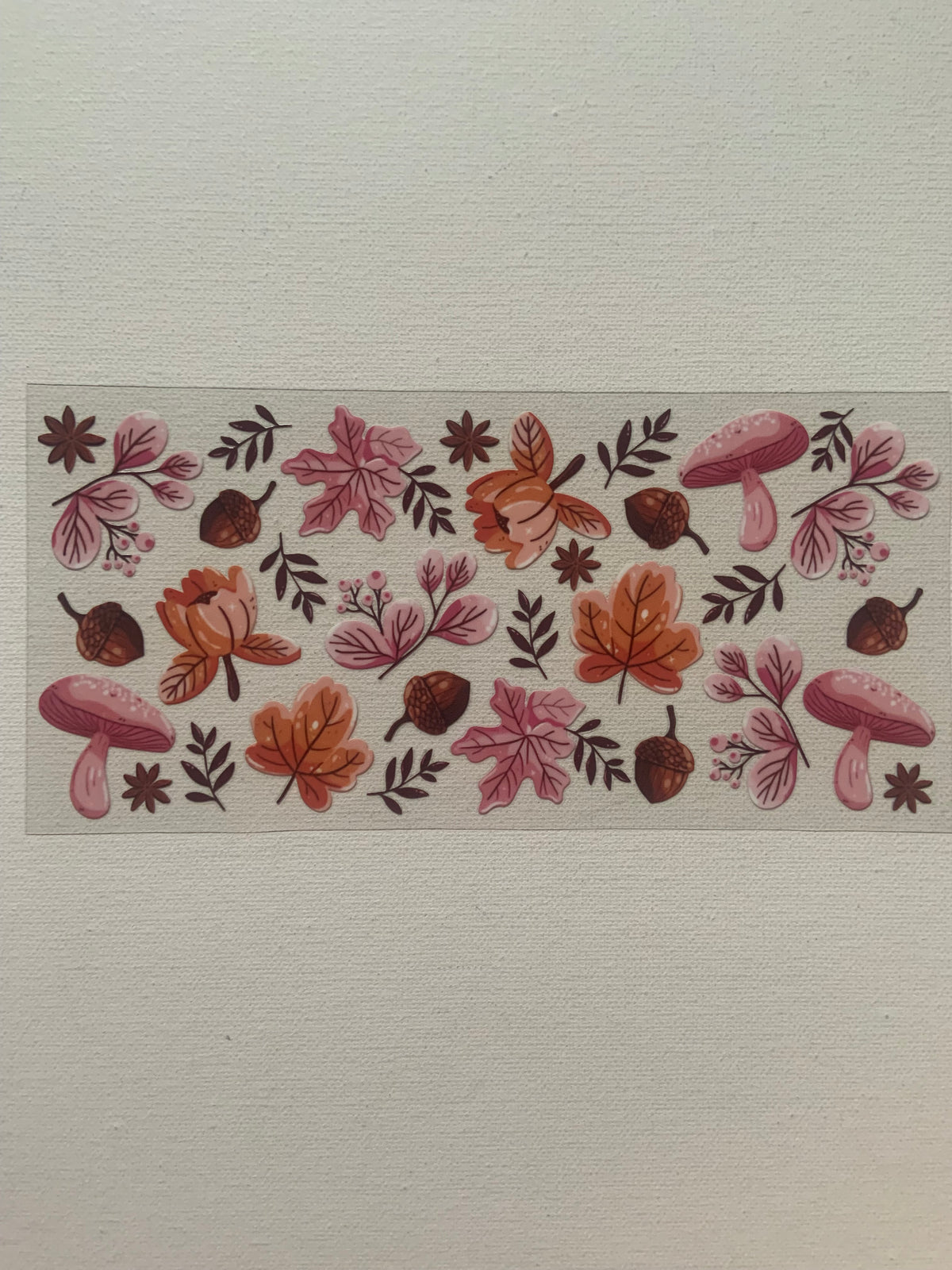 Autumn leafs decal