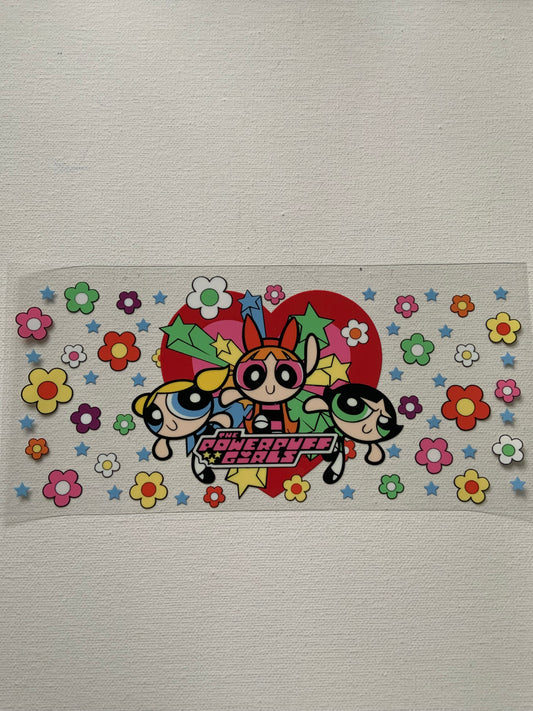 The powerpuff girls decal
