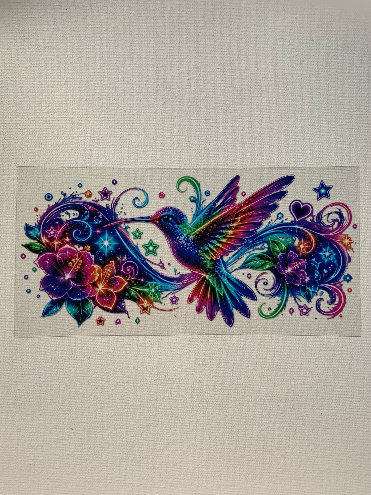 Hummingbird decal