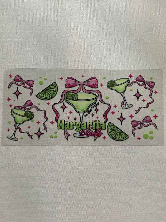 Margarita Club Drink Decal