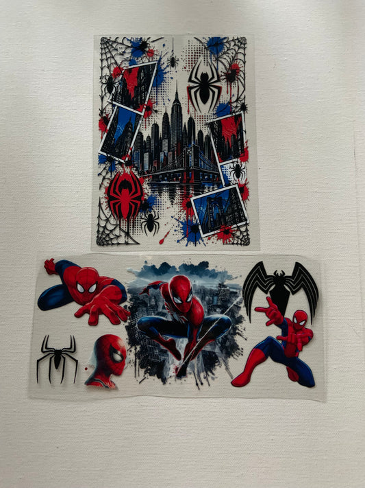 Spider man decal , for buying choose  on home page “Notebook and single wall cup”