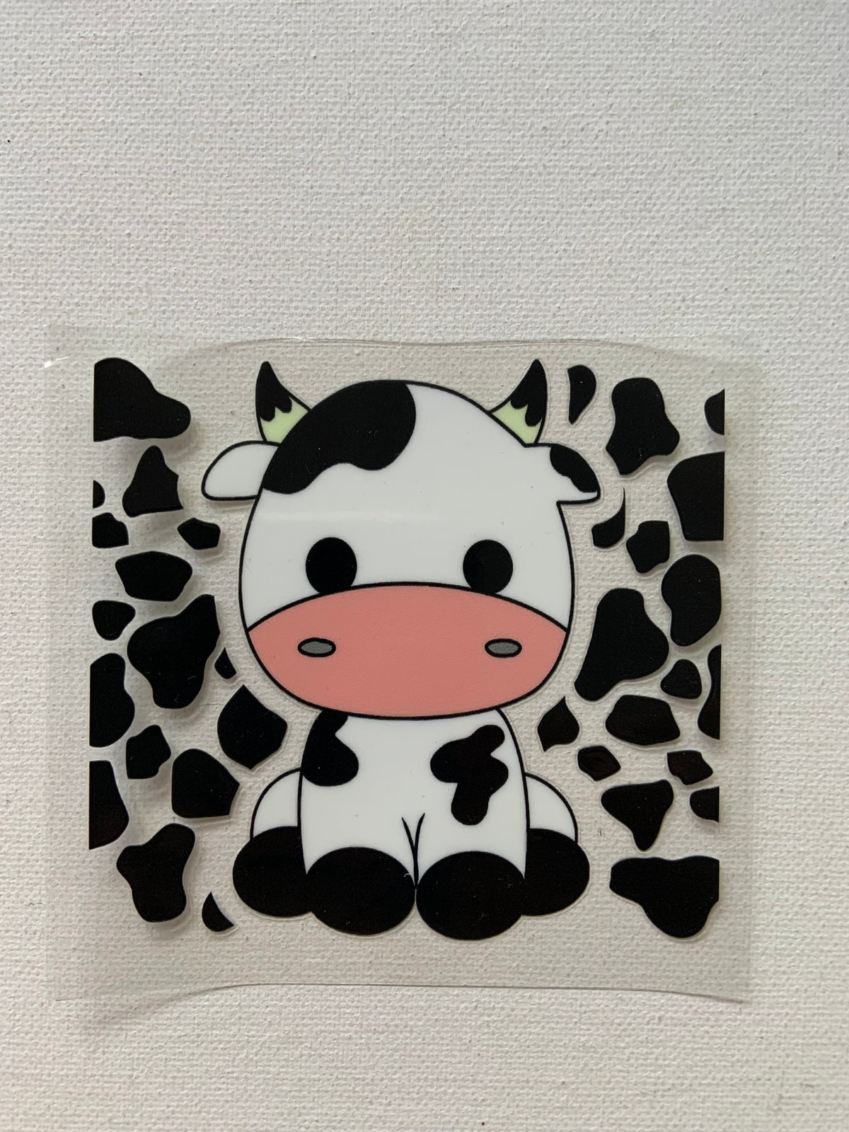 Cow small decal