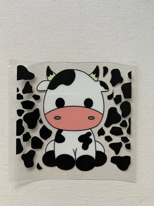 Cow small decal
