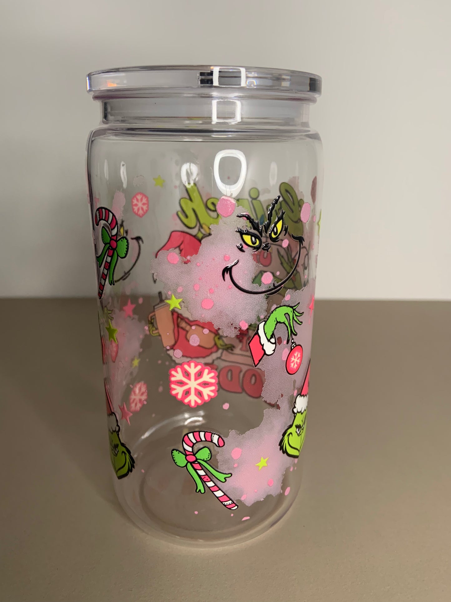 Awesome Grinch cup