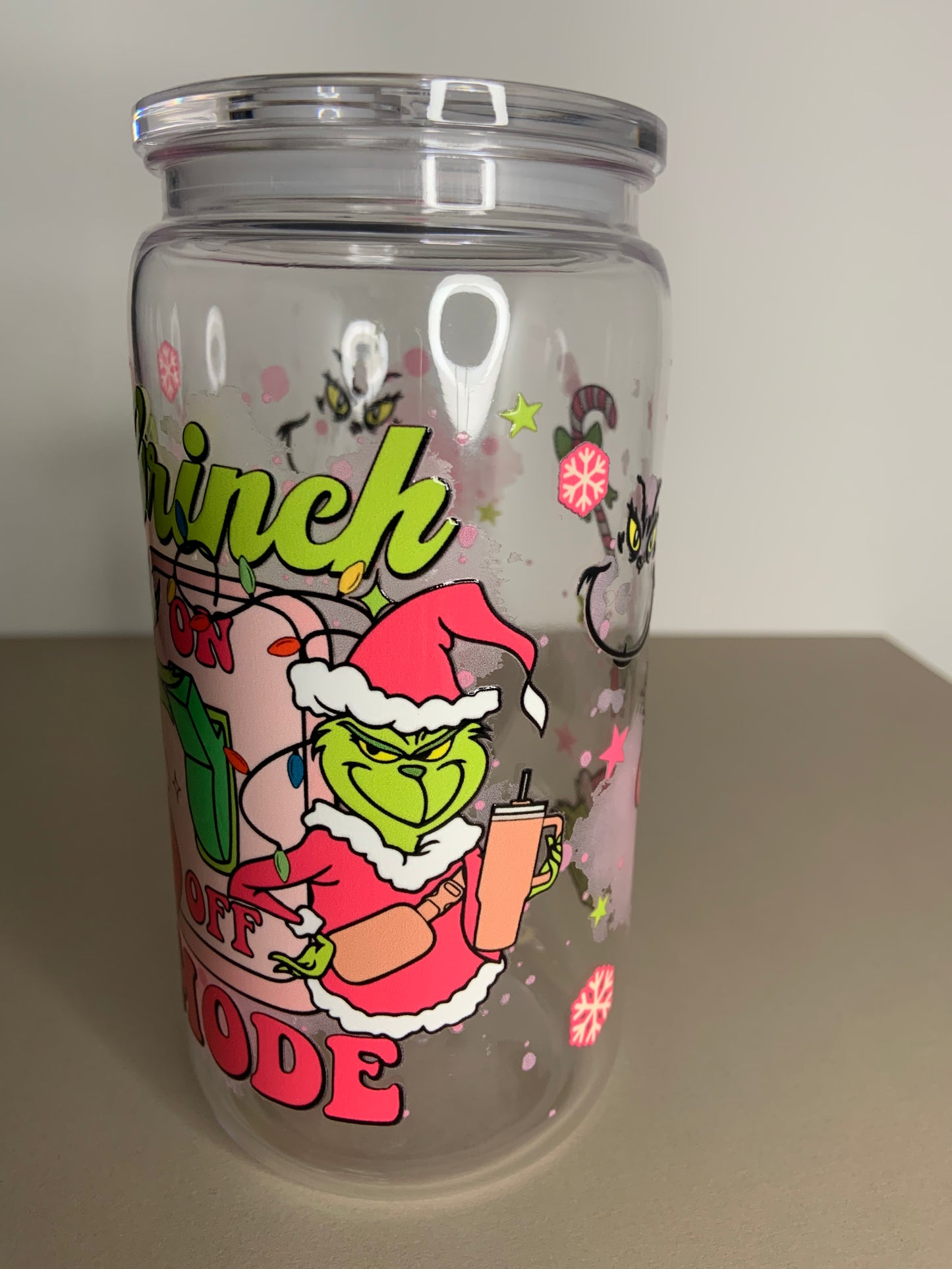 Awesome Grinch cup