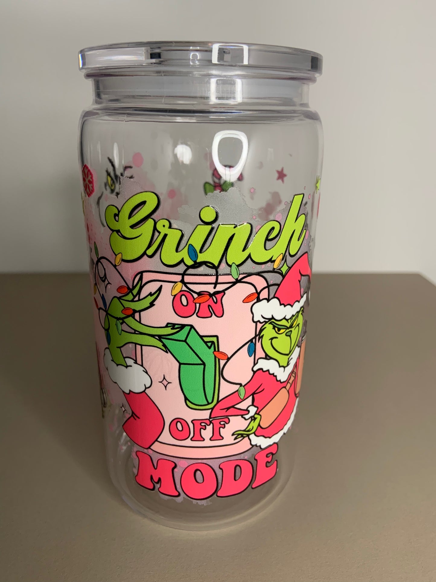 Awesome Grinch cup
