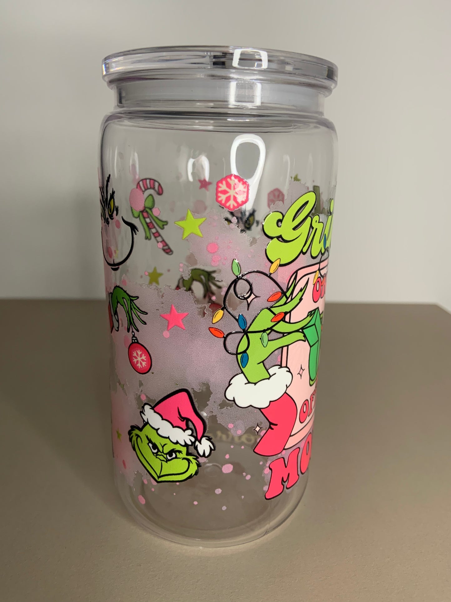 Awesome Grinch cup